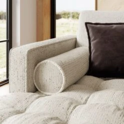 Zoe Boucle Fleck Corner Chaise Sofa -Furniture Store 30927550 alt02