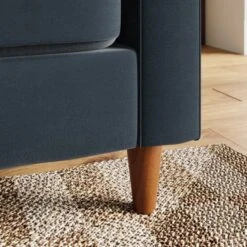 Zoe Casual Sit Velvet Armchair -Furniture Store 30927553 alt04