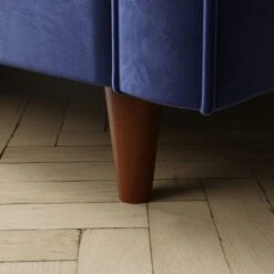 Zoe Plain Velvet 3 Seater Sofa Bed -Furniture Store 30927563 alt04