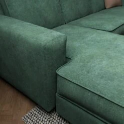 Claude Soft Tonal Chenille Corner Chaise Sofa -Furniture Store 30927957 alt02