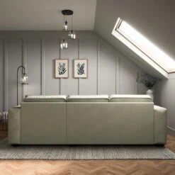 Claude Soft Tonal Chenille Corner Chaise Sofa -Furniture Store 30927958 alt01