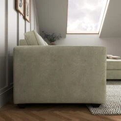 Claude Soft Tonal Chenille Corner Chaise Sofa -Furniture Store 30927958 alt03