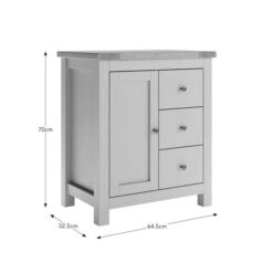 Olney 3 Drawer Bathroom Cabinet -Furniture Store 30928075 alt09