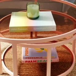 Sofia Glass Coffee Nest Of Tables -Furniture Store 30928199 alt04