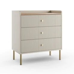Georgi 3 Drawer Chest, Natural -Furniture Store 30928254 alt06