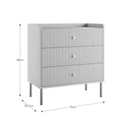 Georgi 3 Drawer Chest, Natural -Furniture Store 30928254 alt09