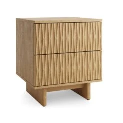 Inga 2 Drawer Bedside Table -Furniture Store 30928267 alt05