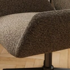 Ginny Boucle Swivel Office Chair -Furniture Store 30928669 alt02