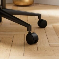 Ginny Boucle Swivel Office Chair -Furniture Store 30928669 alt04