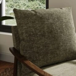 Nelson Distressed Chenille Occasional Armchair -Furniture Store 30929177 alt02