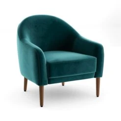 Kaspar Velvet Tub Chair -Furniture Store 30930125 alt06