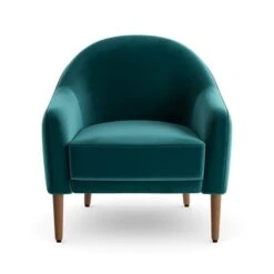 Kaspar Velvet Tub Chair -Furniture Store 30930125 alt07