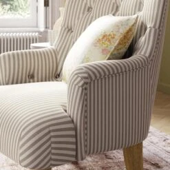 Arianna Linford Stripe Armchair -Furniture Store 30931635 alt02