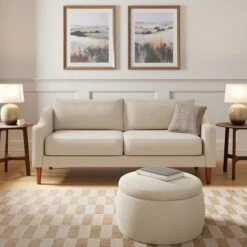 Hugo Flatweave 3 Seater Sofa