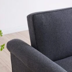 Kayden Fabric 2 Seater Scroll Arm Sofabed -Furniture Store 30933879 alt04