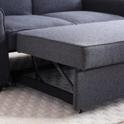 Kayden Fabric 2 Seater Scroll Arm Sofabed -Furniture Store 30933879 alt05