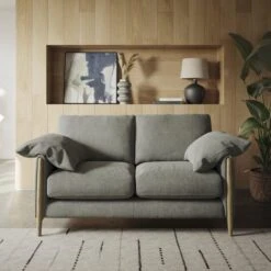 Hector Tonal Plush Chenille 2 Seater Sofa -Furniture Store 30934919