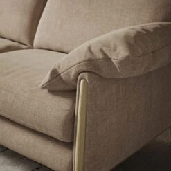 Hector Tonal Plush Chenille 4 Seater Sofa -Furniture Store 30934925 alt01