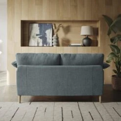 Hector Tonal Plush Chenille 2 Seater Sofa -Furniture Store 30934927 alt03