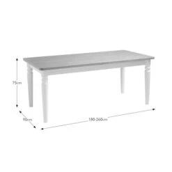 Pip 8-10 Seater Extendable Dining Table -Furniture Store 30935213 alt09