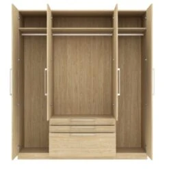 Harmony Foster 4 Door 3 Drawer Wardrobe -Furniture Store 30935441 alt03