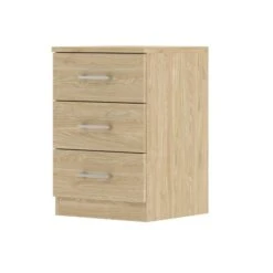 Harmony Foster 3 Drawer Bedside Table -Furniture Store 30935447 alt04