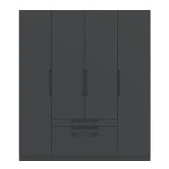 Harmony Foster 4 Door 3 Drawer Wardrobe -Furniture Store 30935464 alt02