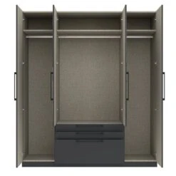 Harmony Foster 4 Door 3 Drawer Wardrobe -Furniture Store 30935465 alt04