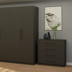 Harmony Foster 5 Door Wardrobe -Furniture Store 30935466