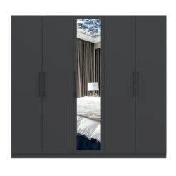 Harmony Foster 5 Door Wardrobe -Furniture Store 30935467 alt02