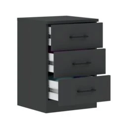 Harmony Foster 3 Drawer Bedside Table -Furniture Store 30935471 alt04