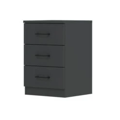 Harmony Foster 3 Drawer Bedside Table -Furniture Store 30935471 alt05