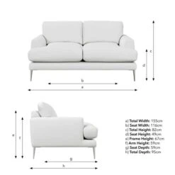 Lawson Chunky Tonal Weave 2 Seater Sofa -Furniture Store 30935510 alt09