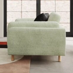 Newton Chunky Tonal Weave Snuggle Chair -Furniture Store 30935634 alt01