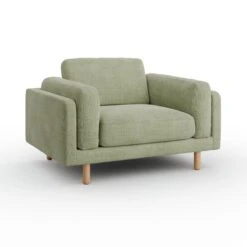 Newton Chunky Tonal Weave Snuggle Chair -Furniture Store 30935634 alt06