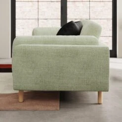 Newton Chunky Tonal Weave 4 Seater Sofa -Furniture Store 30935637 alt01