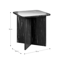 Lana Marble Small Side Table -Furniture Store 30937400 alt09