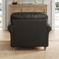 Flori Vintage Leather Armchair -Furniture Store 30937897 alt02