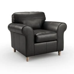 Flori Vintage Leather Armchair -Furniture Store 30937897 alt05