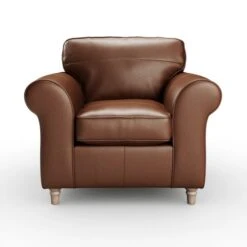 Flori Vintage Leather Armchair -Furniture Store 30937900 alt06
