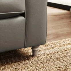 Flori Classic Leather Armchair -Furniture Store 30937973 alt03