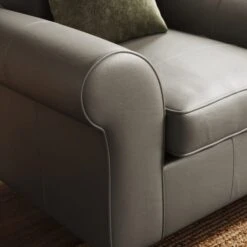 Flori Classic Leather Armchair -Furniture Store 30937973 alt04