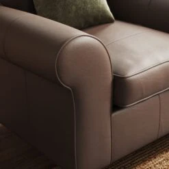 Flori Classic Leather Armchair -Furniture Store 30938009 alt04