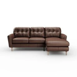 Sven Classic Leather Large Corner Chaise Sofa -Furniture Store 30938081 alt06
