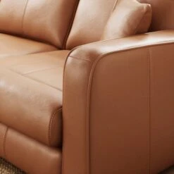 Carson Classic Leather Large Corner Chaise Sofa -Furniture Store 30938091 alt04