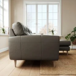 Sven Classic Leather Large Corner Chaise Sofa -Furniture Store 30938116 alt01