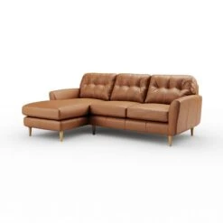 Sven Classic Leather Large Corner Chaise Sofa -Furniture Store 30938117 alt06