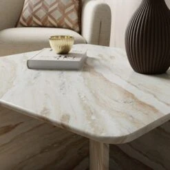 Lana Marble Square Coffee Table -Furniture Store 30938184 alt01