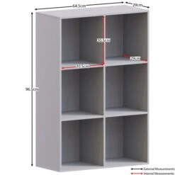 Vida Designs Durham 2x3 Cube Storage Unit -Furniture Store 30949048 alt01