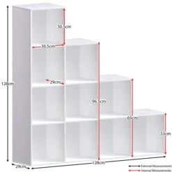 Vida Designs Durham 10 Cube Staircase Storage Unit -Furniture Store 30949059 alt01